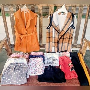 Toddler Girls Clothing Lot~Toddler Size 18-24Mo & 24Mo~ 17 Piece Lot